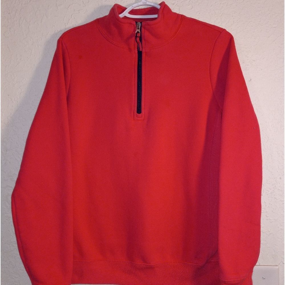 IZOD Pink 1/4 Zip Pullover - Picture 1 of 5